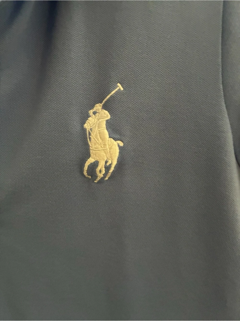 Polo Ralph Lauren Long Sleeve Polo - Light Blue with White Logo Men’s Size S